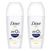 Dove Women 0% Aluminium Salts 48H Roll-On Original 50mL Pack of 2