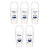 Dove Women 0% Aluminium Salts 48H Roll-On Original 50mL Pack of 5