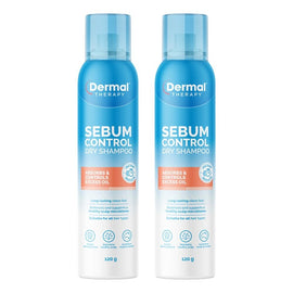Dermal Therapy Sebum Control Dry Shampoo 120g Pack of 2