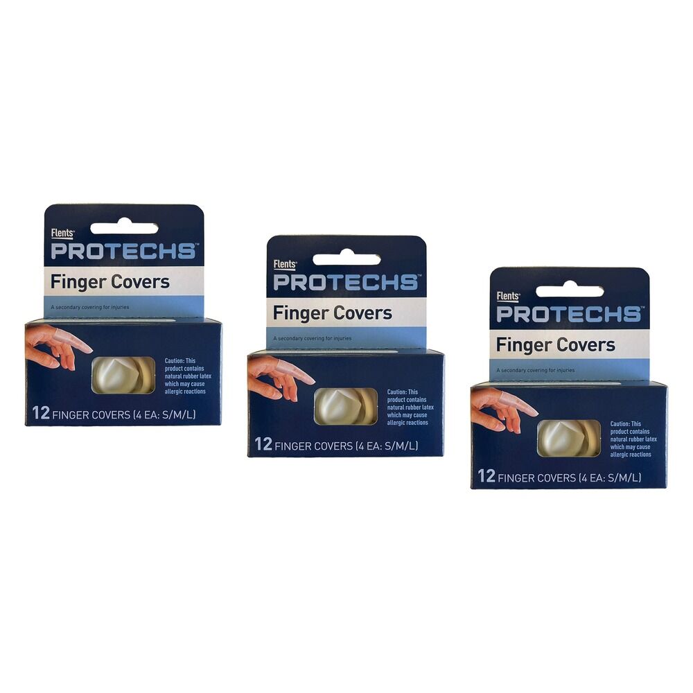 Flents Finger Cots Pack of 3