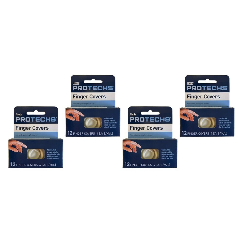 Flents Finger Cots Pack of 4