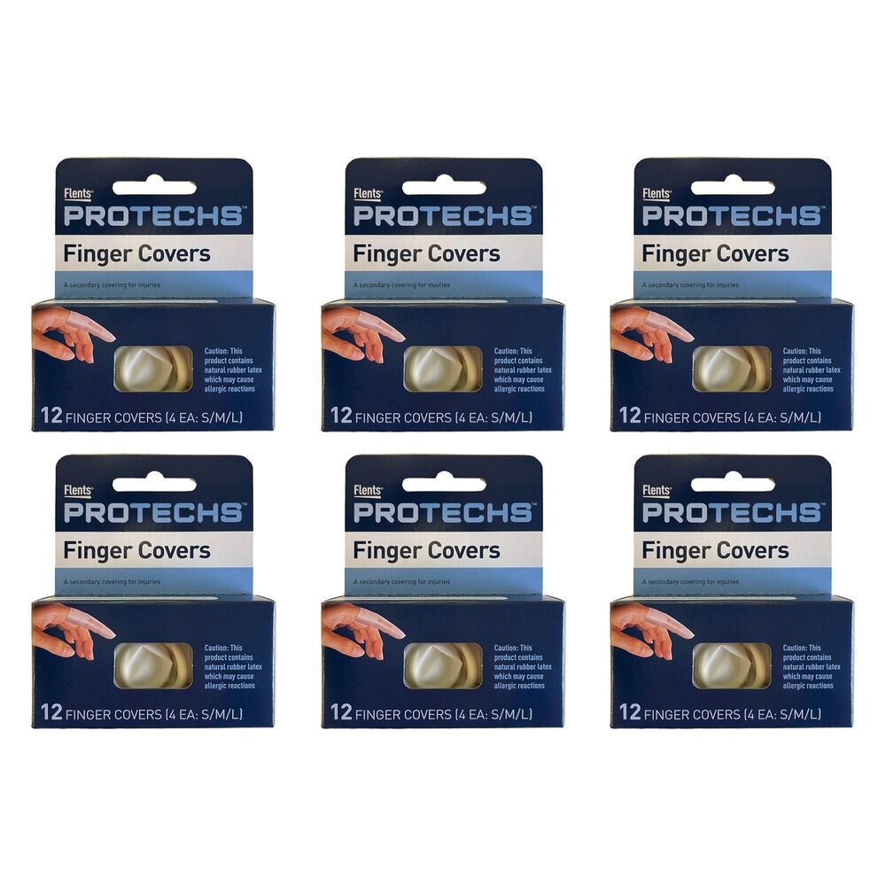 Flents Finger Cots Pack of 6