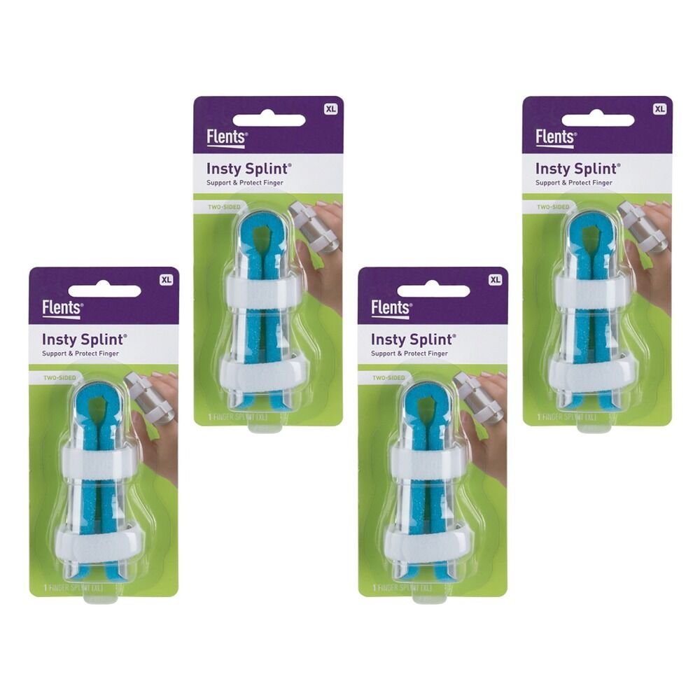 Flents Two-Sided Finger Splint Extra Large Pack of 4