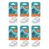 Tommee Tippee Advanced Anti-Colic Baby Bottle Teats 6+ Months 2 Pack Bundle of 6