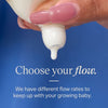 Tommee Tippee Advanced Anti-Colic Baby Bottle Teats 6+ Months 2 Pack
