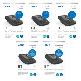 Able Bluetooth Blood Pressure Monitor Pack of 5