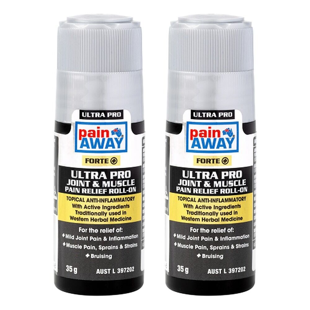 Pain Away Forte+ Ultra Pro Joint & Muscle Pain Relief Roll-On 35g Pack of 2