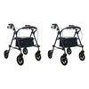 Making Life Easy Rollator Height Adjustable Blue Pack of 2