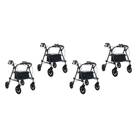 Making Life Easy Rollator Height Adjustable Blue Pack of 4