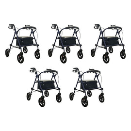 Making Life Easy Rollator Height Adjustable Blue Pack of 5