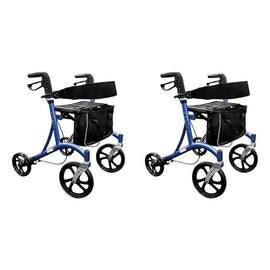 Making Life Easy Rollator Side Fold Blue Pack of 2