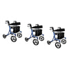 Making Life Easy Rollator Side Fold Blue Pack of 3