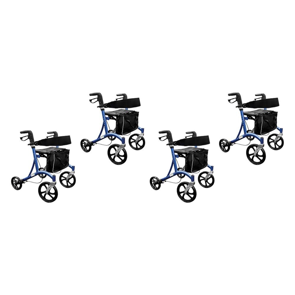 Making Life Easy Rollator Side Fold Blue Pack of 4