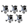 Making Life Easy Rollator Side Fold Blue Pack of 5