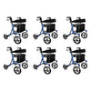 Making Life Easy Rollator Side Fold Blue Pack of 6