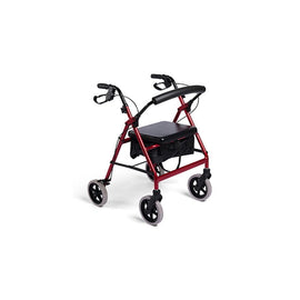 Making Life Easy Rollator 8 Fixed Frame Burgundy