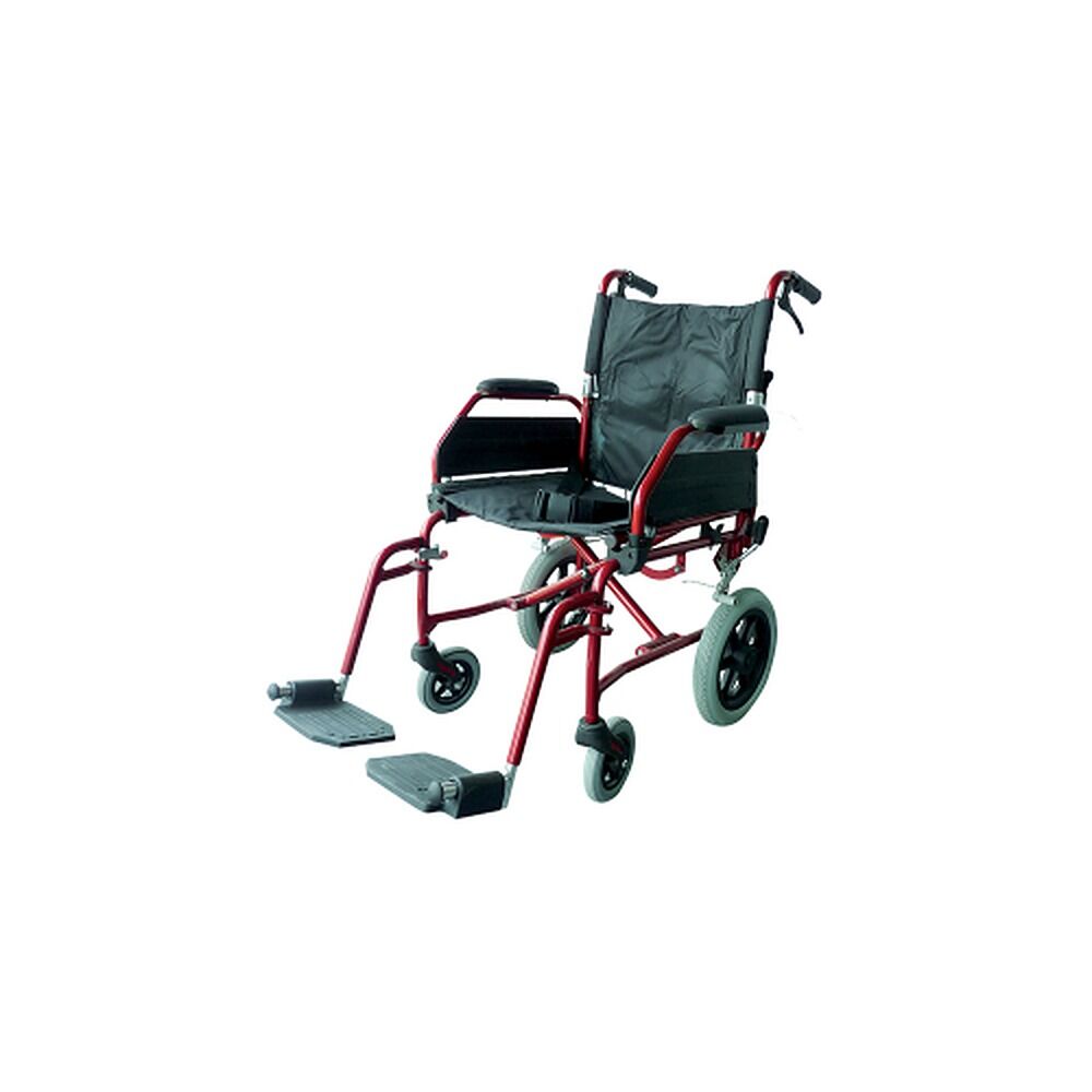 Making Life Easy Wheelchair Aluminium Transit Burgundy