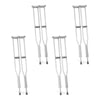 Making Life Easy Underarm Aluminium Crutches Tall Pair Pack of 4