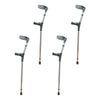 Making Life Easy Forearm Ergonomic Crutches Adult Pair Pack of 4