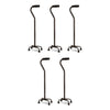Making Life Easy Quad Cane Black Pack of 5