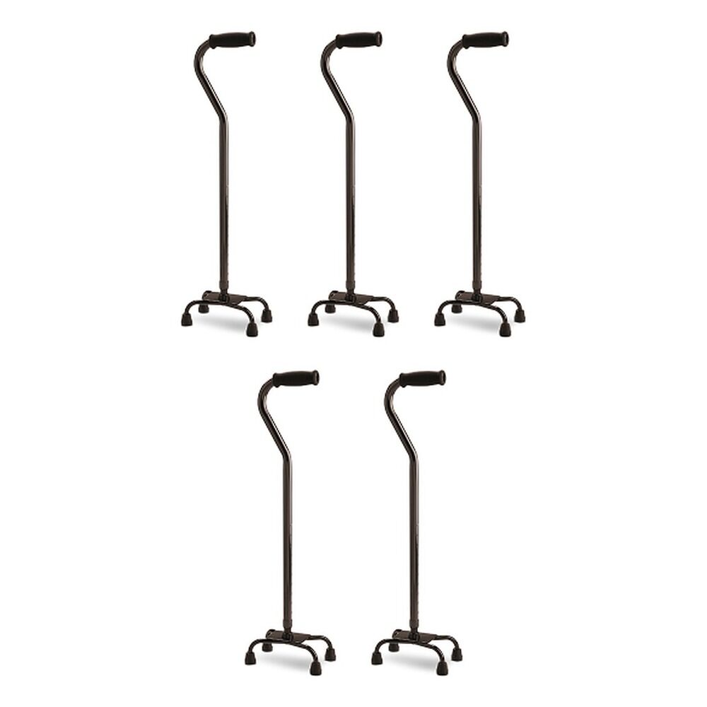 Making Life Easy Quad Cane Black Pack of 5