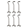 Making Life Easy Quad Cane Black Pack of 6