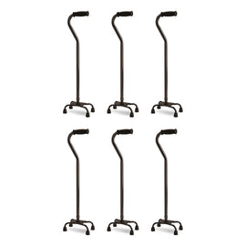 Making Life Easy Quad Cane Black Pack of 6