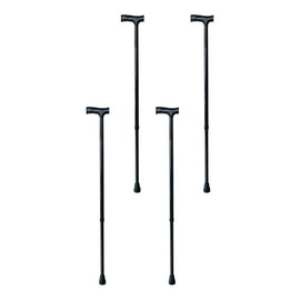 Making Life Easy T Handle Walking Cane Black Pack of 4