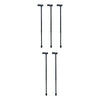 Making Life Easy T Handle Walking Cane Black Pack of 5