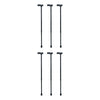 Making Life Easy T Handle Walking Cane Black Pack of 6