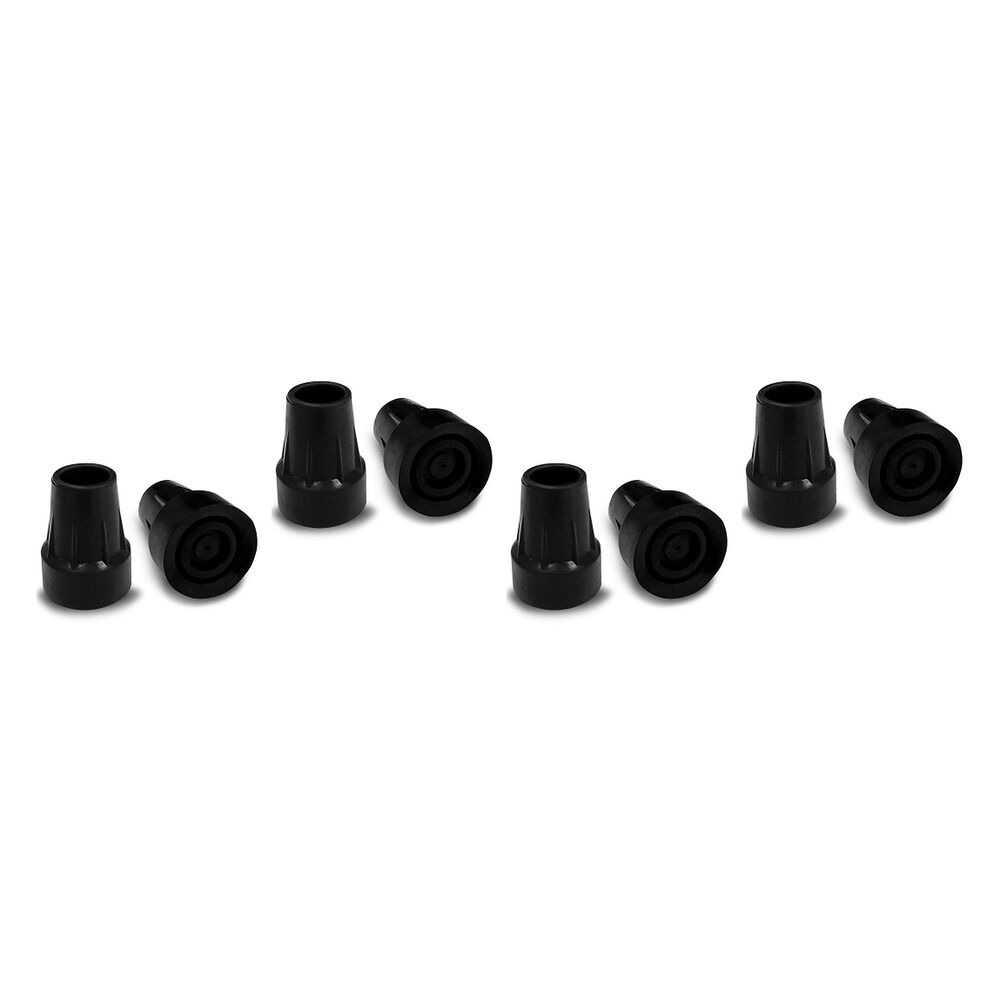Making Life Easy Walking Cane Tip 19mm Black Pack of 4