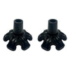 Making Life Easy Self-Standing Cane Tip 19mm Black Pack of 2