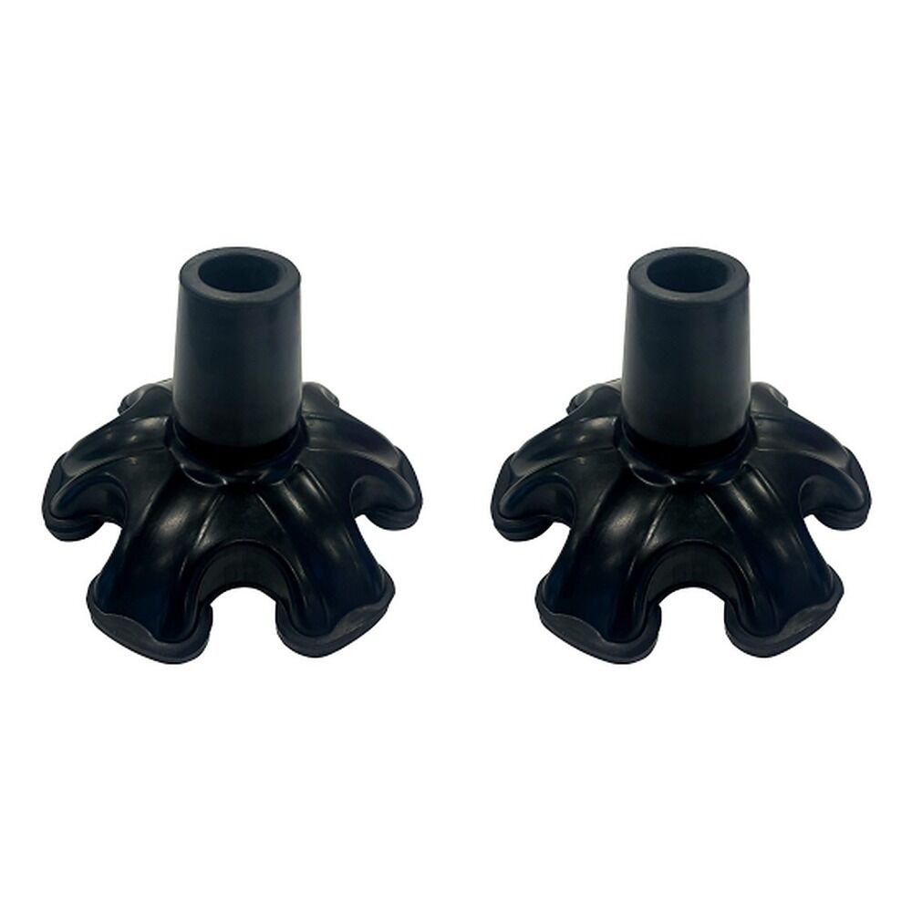 Making Life Easy Self-Standing Cane Tip 19mm Black Pack of 2