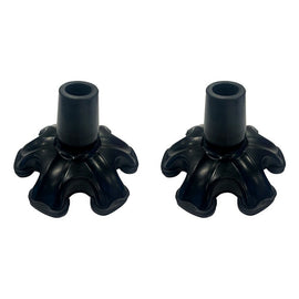 Making Life Easy Self-Standing Cane Tip 19mm Black Pack of 2
