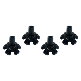 Making Life Easy Self-Standing Cane Tip 19mm Black Pack of 4