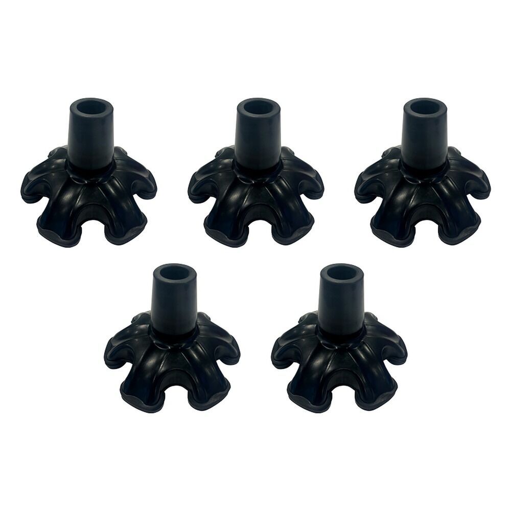 Making Life Easy Self-Standing Cane Tip 19mm Black Pack of 5