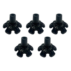 Making Life Easy Self-Standing Cane Tip 19mm Black Pack of 5