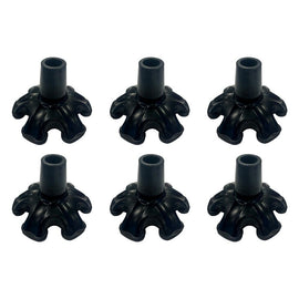 Making Life Easy Self-Standing Cane Tip 19mm Black Pack of 6