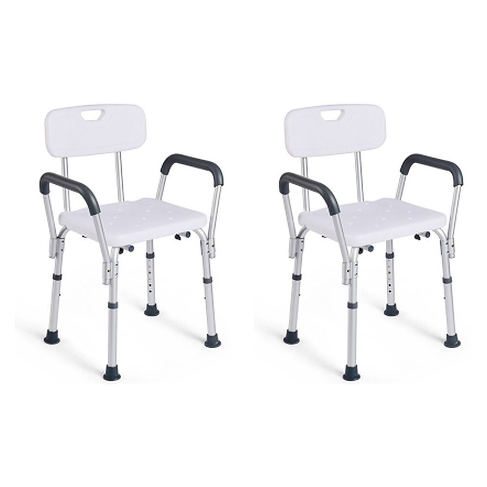 Making Life Easy Shower Chair Aluminium Armrest Pack of 2
