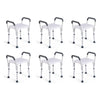 Making Life Easy Shower Stool Aluminium Armrest Pack of 6