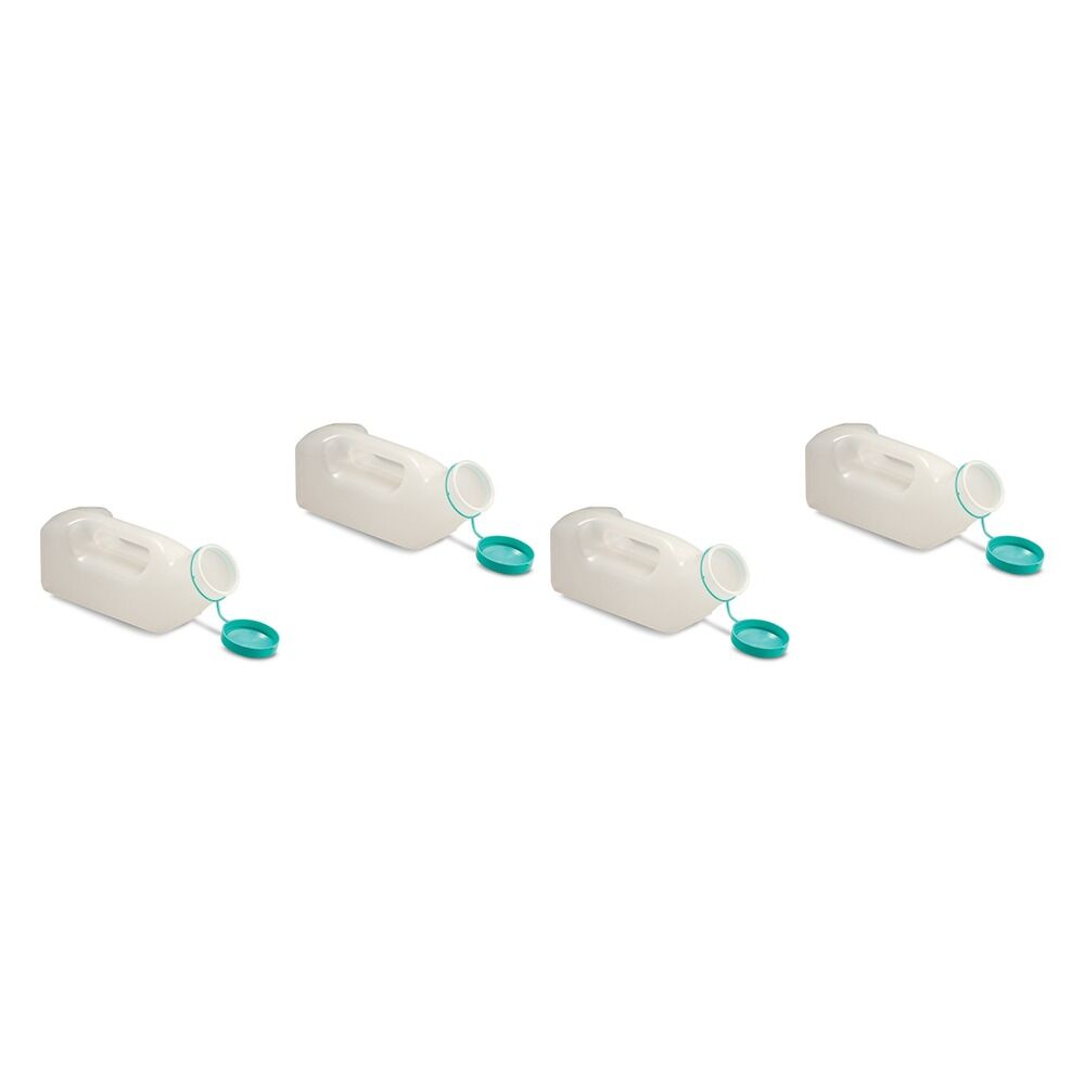 Making Life Easy Male Urinal with Lid Pack of 4