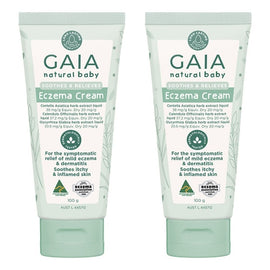GAIA Natural Baby Eczema Cream 100g x 6 Bundle of 2