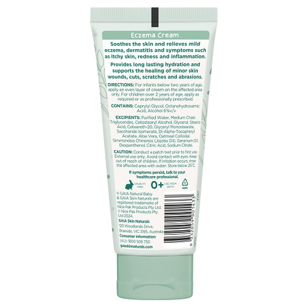 GAIA Natural Baby Eczema Cream 100g x 6
