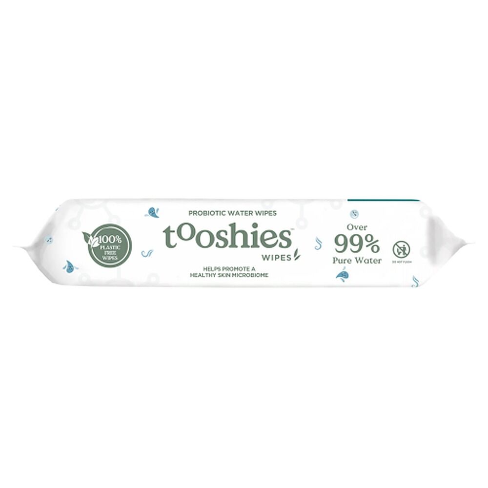 tooshies Eco Probiotic Water Wipes 70 Pack x 8