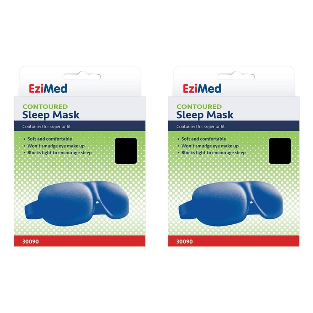 EziMed Contoured Sleep Mask x 6 Bundle of 2