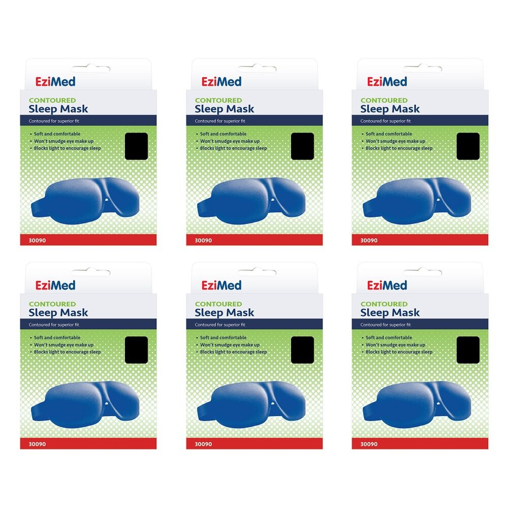 EziMed Contoured Sleep Mask x 6 Bundle of 6