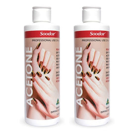 Soodox Nail Polish Remover Acetone 250mL Pack of 2