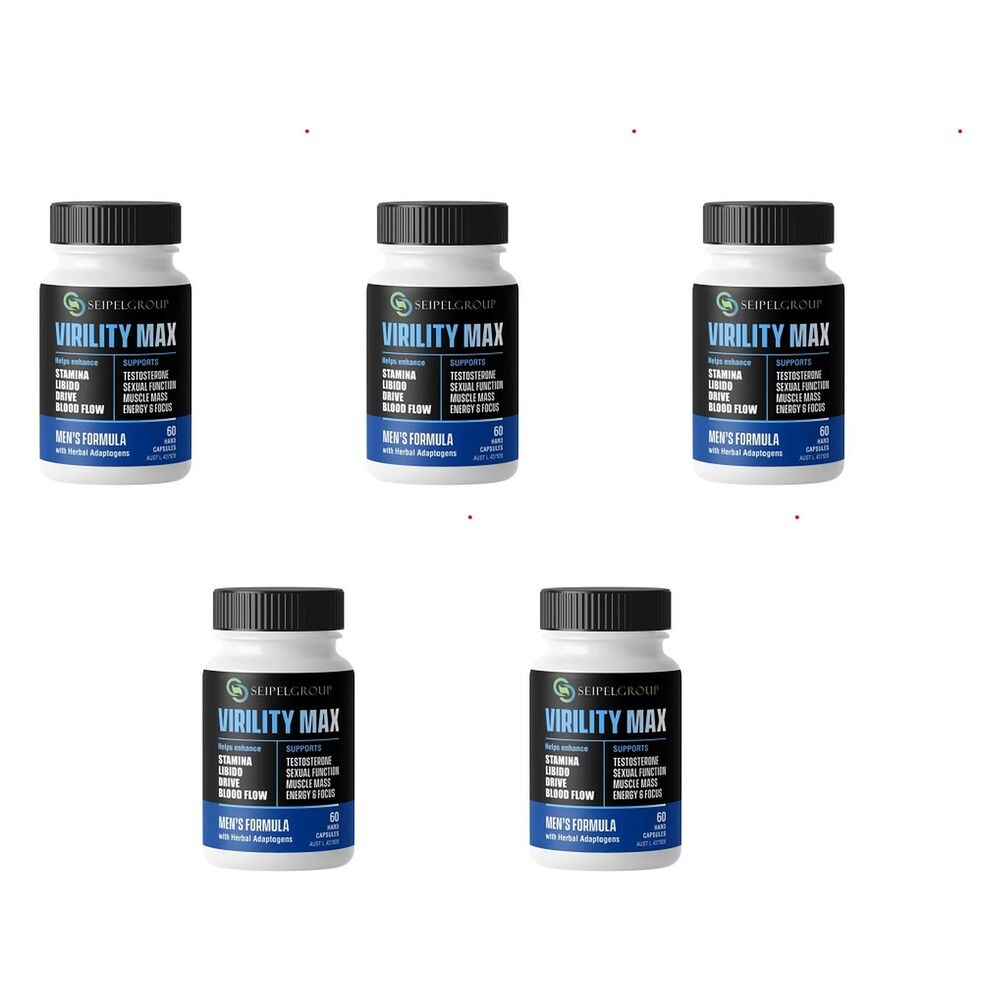 Seipel Group Virility Max 60 Pack of 5