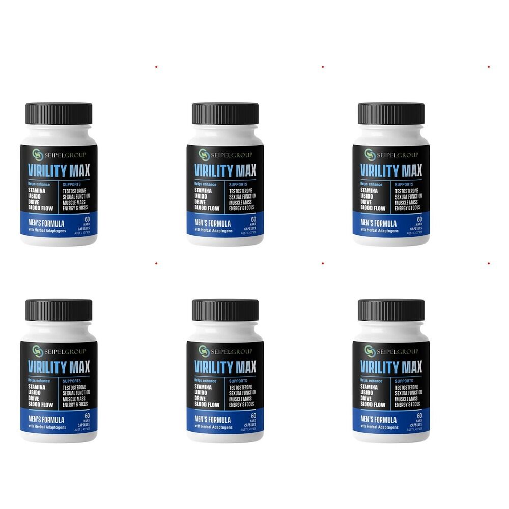 Seipel Group Virility Max 60 Pack of 6