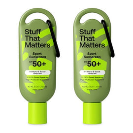 Stuff That Matters SPF 50+ Sport Sunscreen 60mL Pack of 2